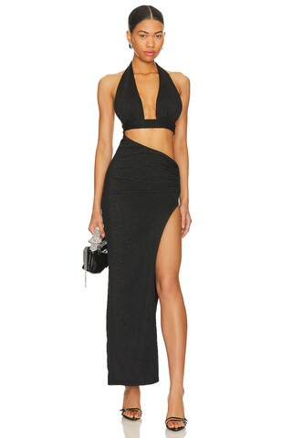 superdown Carli Gown in Black from Revolve.com | Revolve Clothing (Global)