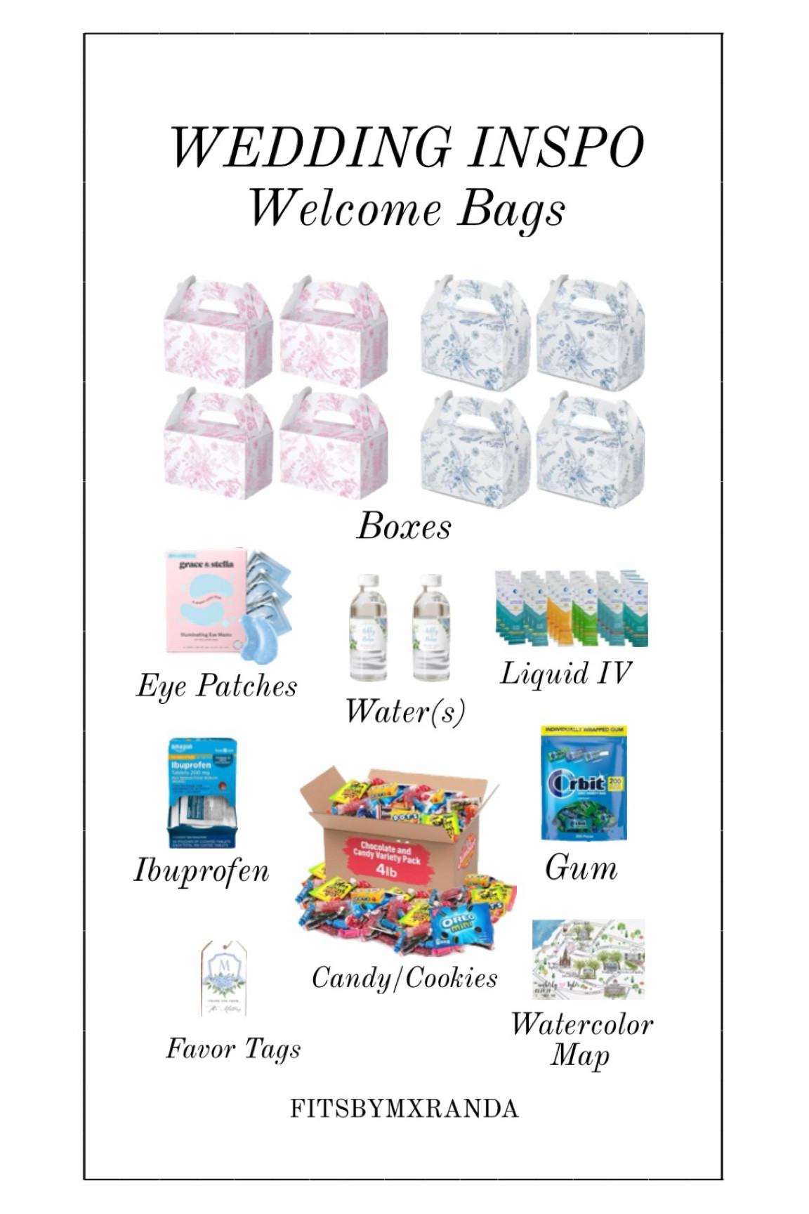 Welcome Bag Inspo

#LTKGiftGuide #LTKWedding #LTKStyleTip