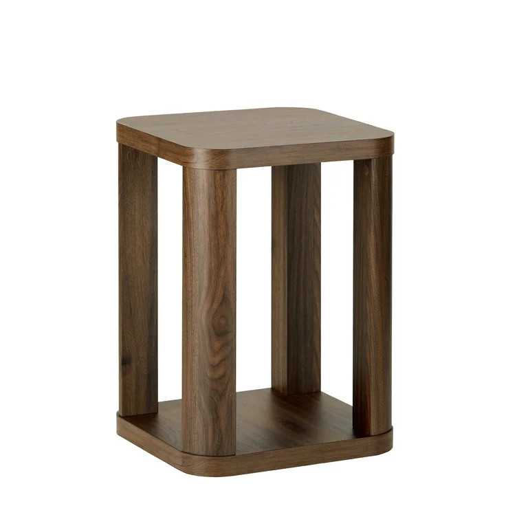 Better Homes & Gardens Juliet End Table, Walnut - Walmart.com | Walmart (US)