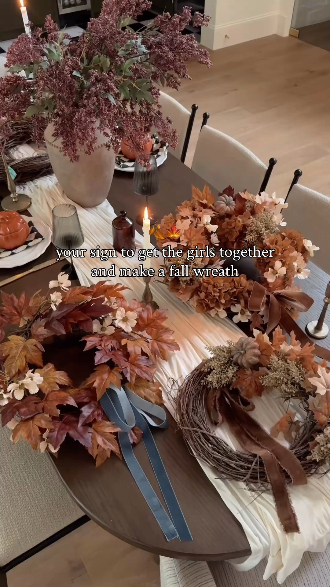 Fall crafting with the girls🍁🍂 DIY fall wreaths

#LTKHome #LTKSaleAlert #LTKSeasonal