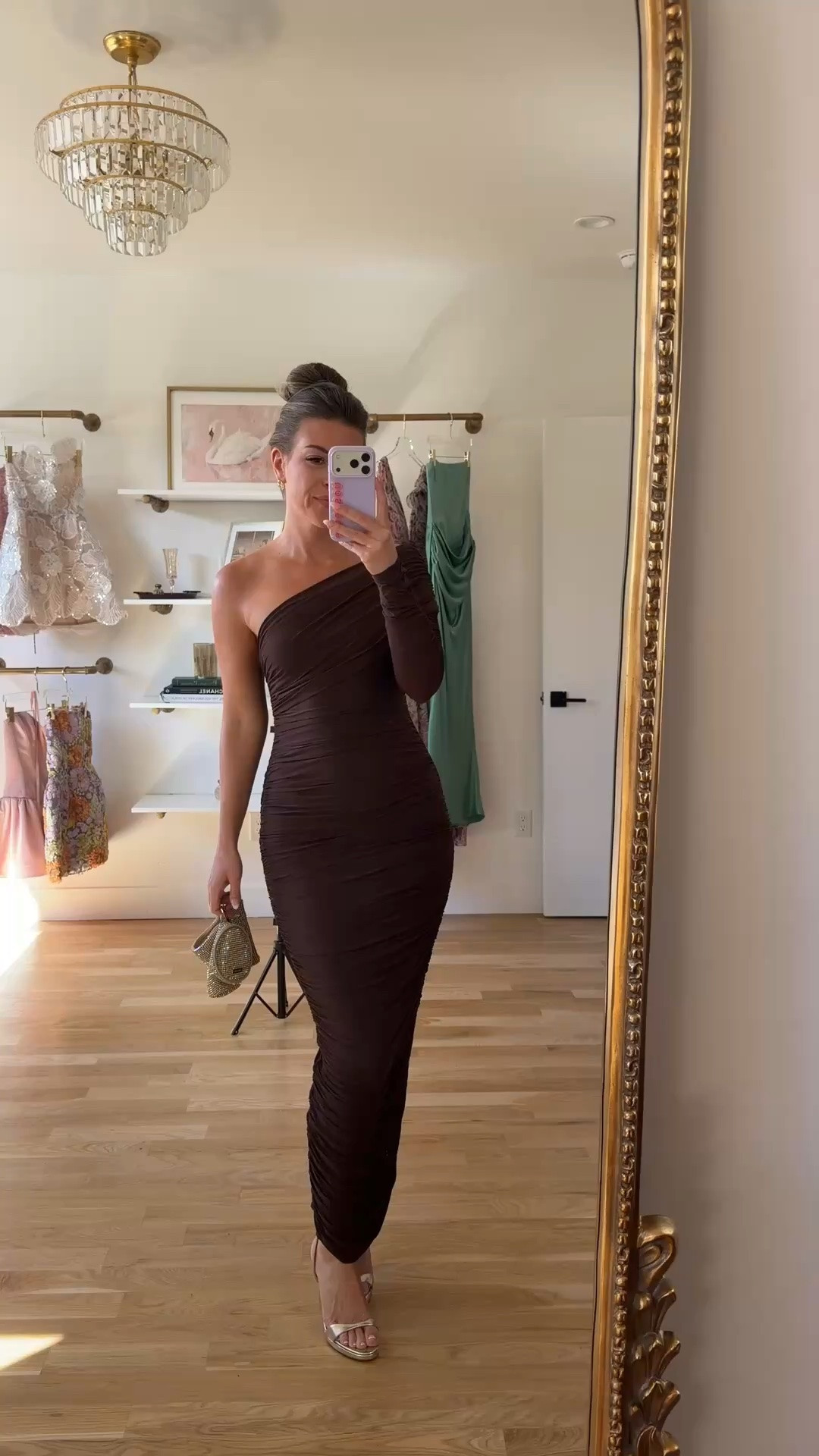 brown one-shoulder ruched dress with a long sleeve and fitted silhouette amazon summer to fall formal event and wedding guest dress 💐

I’m 5’4” and wearing my usual small/2 

amazon fashion, amazon dresses, amazon finds, amazon outfit ideas, amazon summer outfits, affordable fashion finds, summer wedding guest dresses, wedding guest dresses, cocktail dresses, semi-formal dresses, black tie wedding guest dresses, destination wedding guest dresses, garden party dresses, wedding guest outfit ideas

#LTKSeasonal #LTKWedding #LTKgrwm
