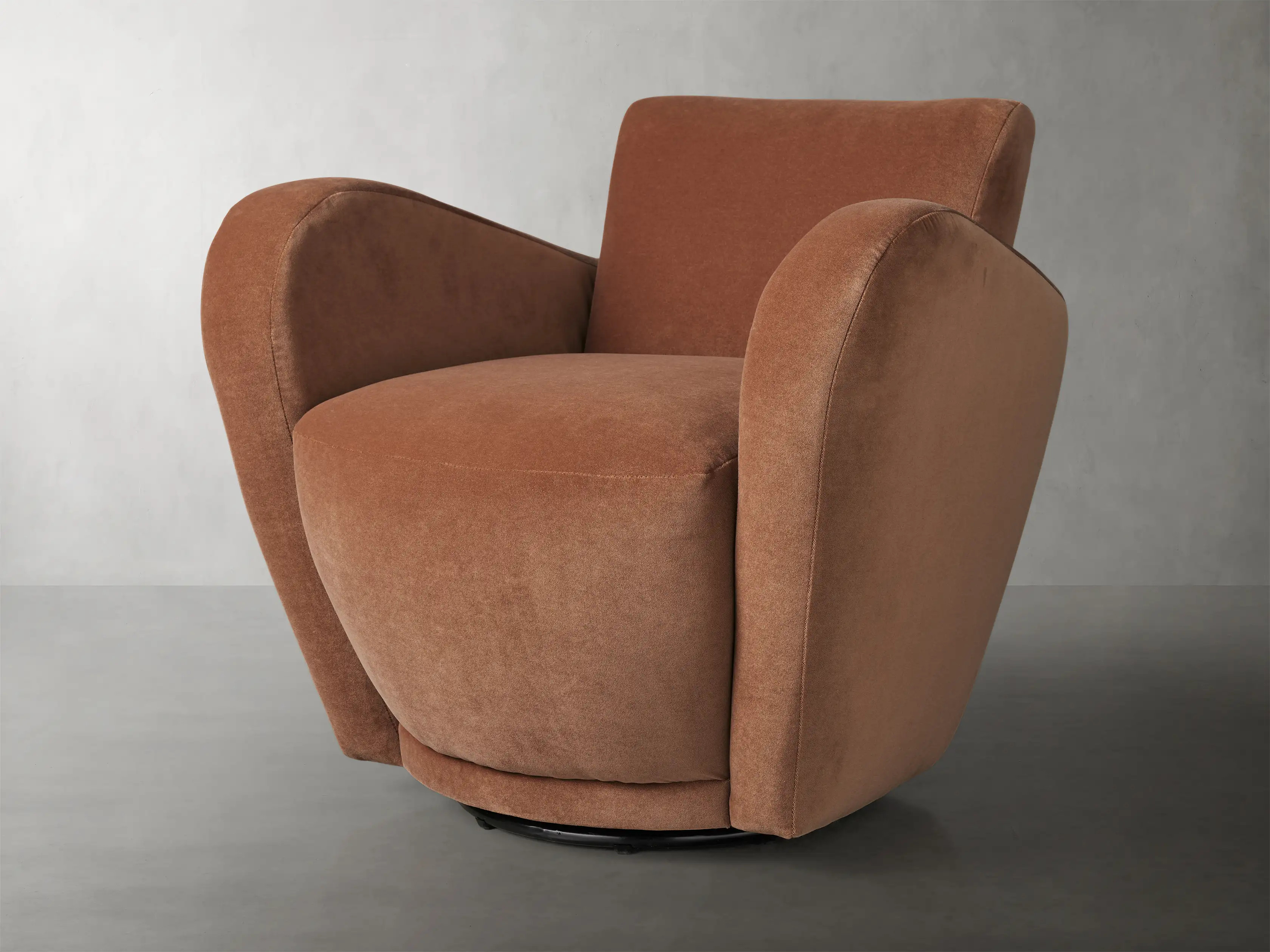 Amelia Swivel Chair | Arhaus