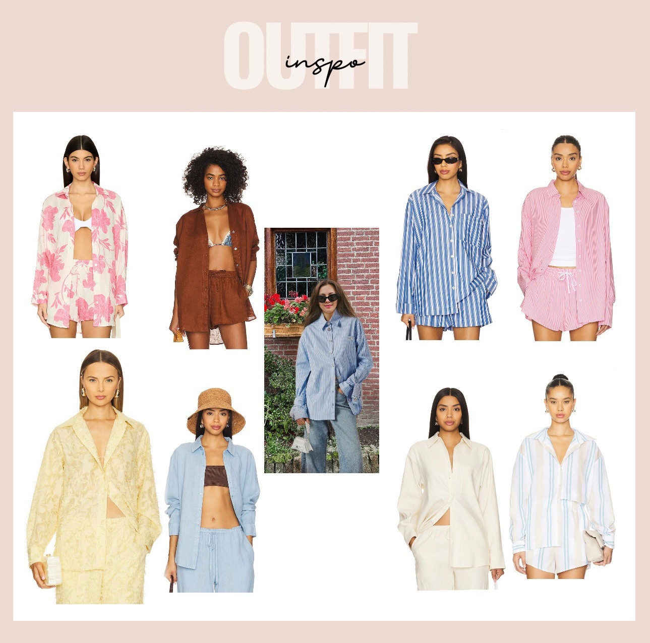 Button up shirt. Button up shirt set. Summer button up shirt. Summer button up shirt set. Pink floral Summer button up shirt set. Brown Summer button up shirt set. Striped Summer button up shirt set. Pink striped Summer button up shirt set. Blue striped Summer button up shirt set. Yellow Summer button up shirt set. White
 Summer button up shirt set. Beige Summer button up shirt set. 


#LTKSwim #LTKFindsUnder100 #LTKSeasonal