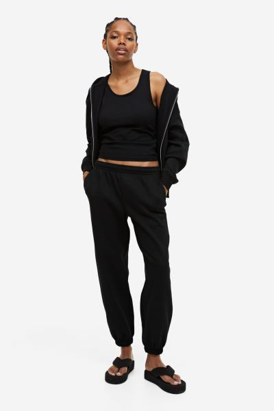 Ribbed Cotton Tank Top | H&M (US + CA)