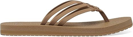Sanuk Women's Yoga Sandy | Flip Flops for Women | Yoga Sandals For Women | Memory Foam Footbed | Amazon (US)