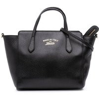 Gucci Women's Preloved Structured Leather Tote Bag- Black Satchel | NastyGal UK