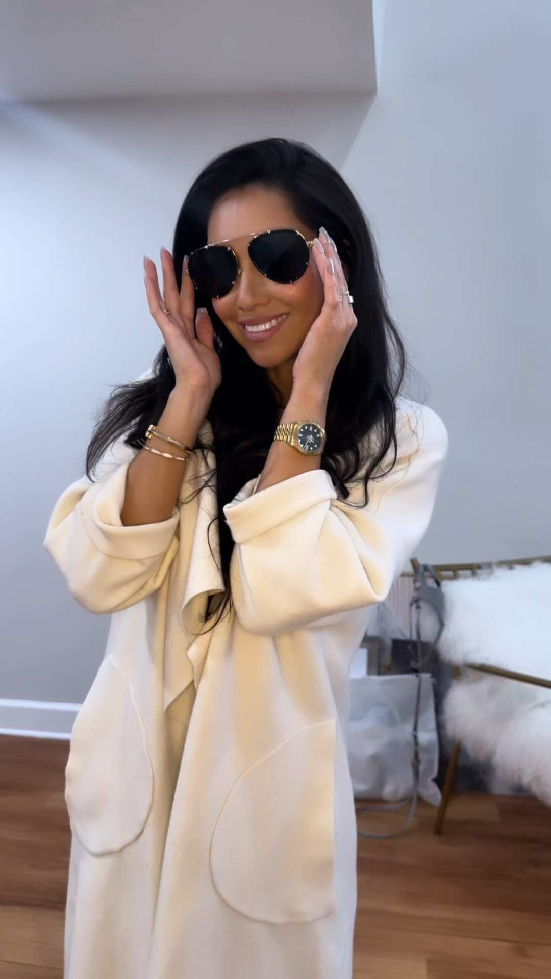 My favorite Amazon, find these are Versace sunglasses. It's like jewelry for my face.