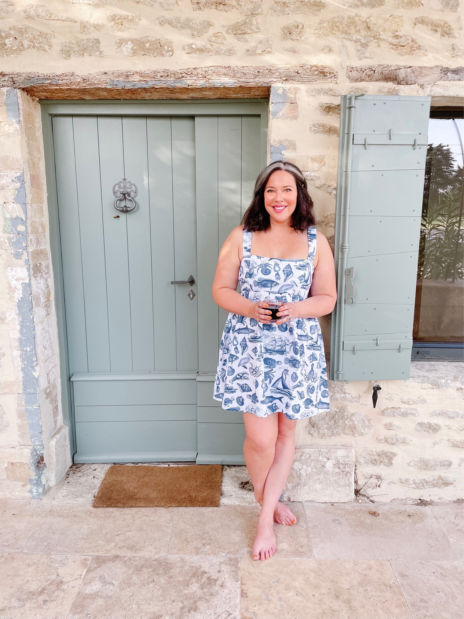 Saved my favorite outfit from Provence to share last before I transition to holiday everything. This print us sold out but there are still three other prints/colors, any of which would be adorable with a cardigan and boots for Fall! 

#LTKCyberweek #LTKSeasonal #LTKeurope