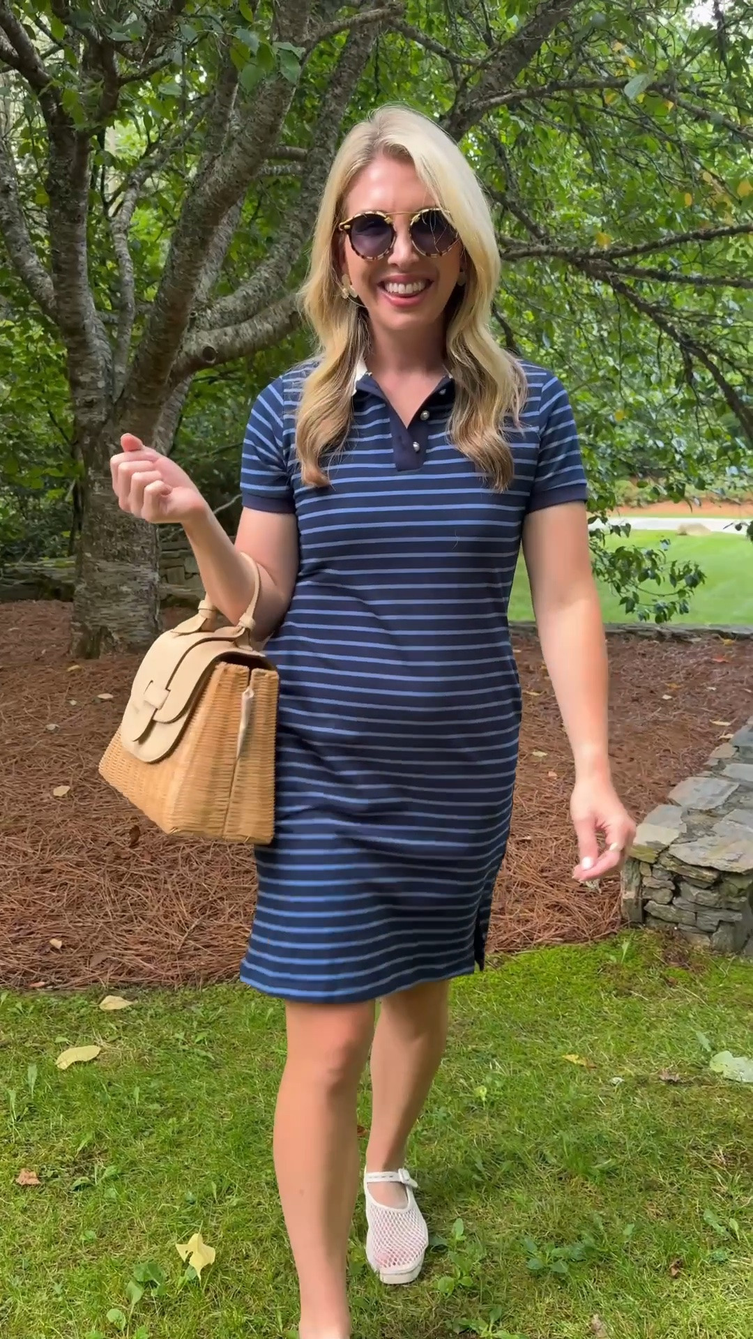 Saturdays are for stripes 🤍💙

This polo dress is the easiest throw-on-and-go, but the pearl buttons make it feel so elevated. Basically, effortless with a little extra polish. 👏🏼

Comment SHOP and I’ll send you the links + sizing info!

I personally sized up one size to a medium - it definitely fits snug especially in the hips but love the fit one size up!

#LTKootd #LTKgrwm #LTKdayinmylife