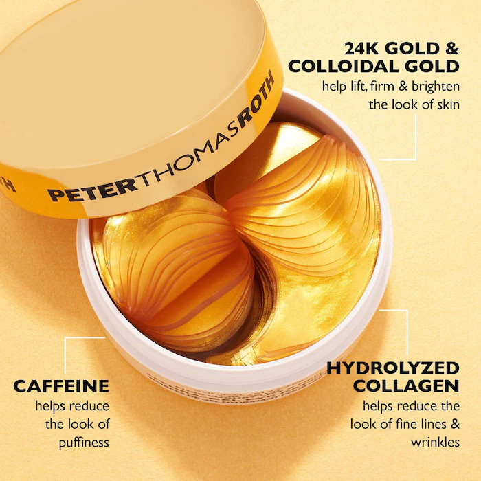 24K Gold Pure Luxury Lift & Firm Hydra-Gel Eye Patches | Sephora (US)