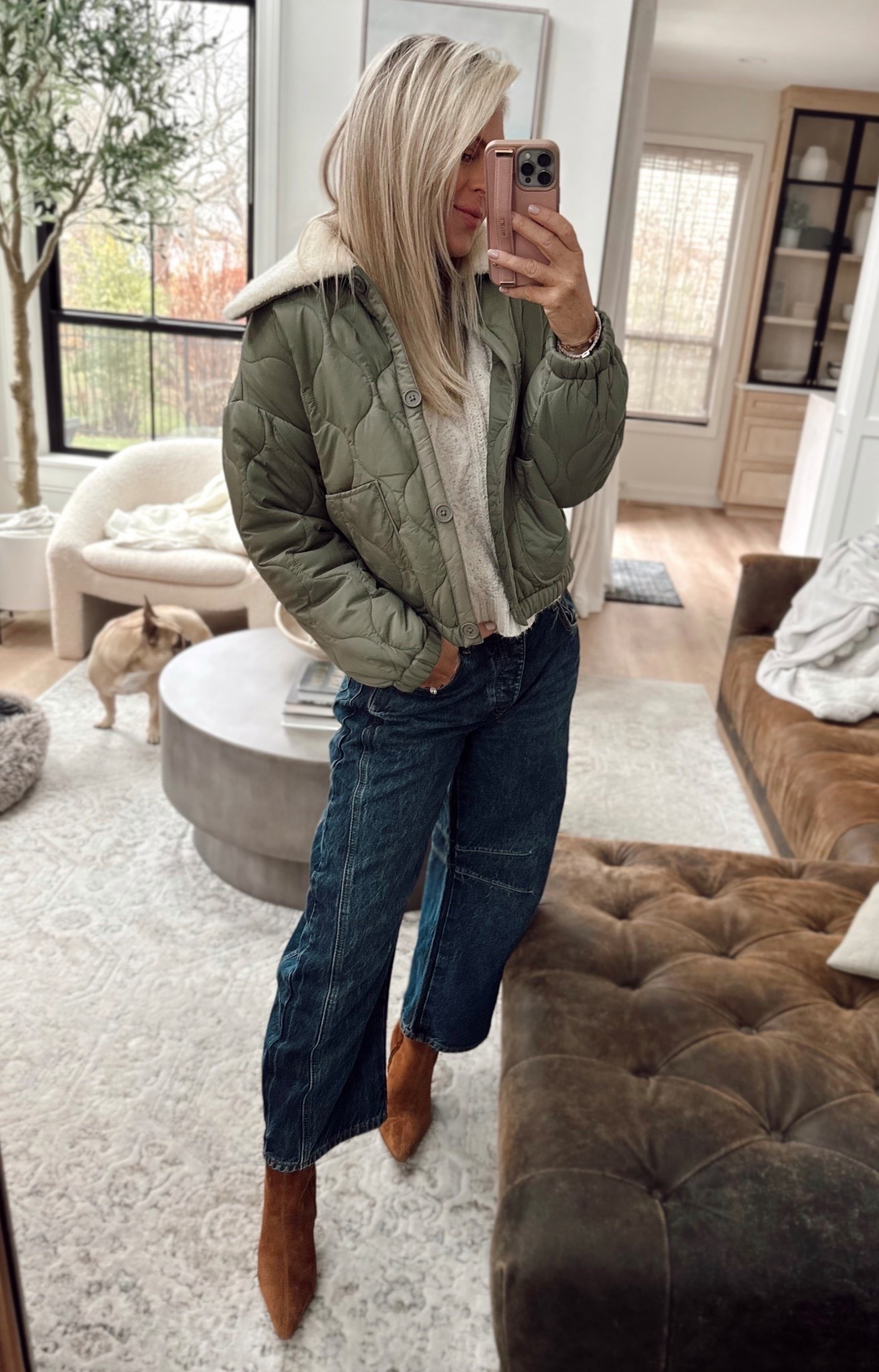 Wearing smalls
Jeans 27 


#LTKFindsUnder100 #LTKSeasonal