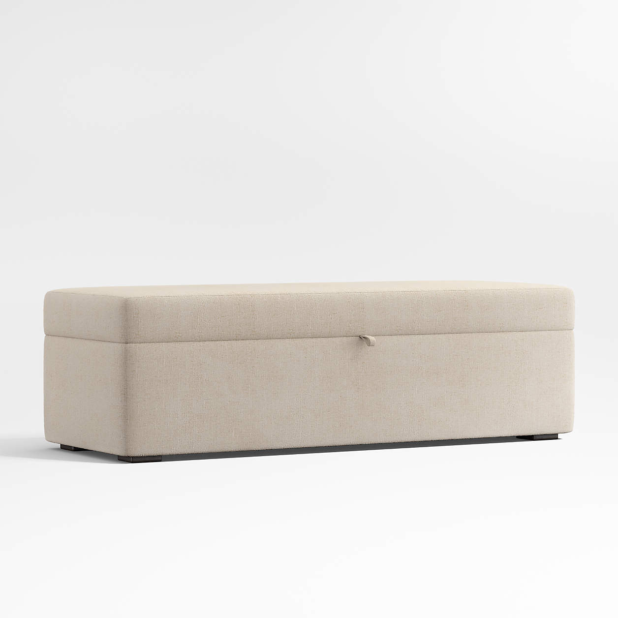 Lounge 60" Storage Bench + Reviews | Crate & Barrel | Crate & Barrel
