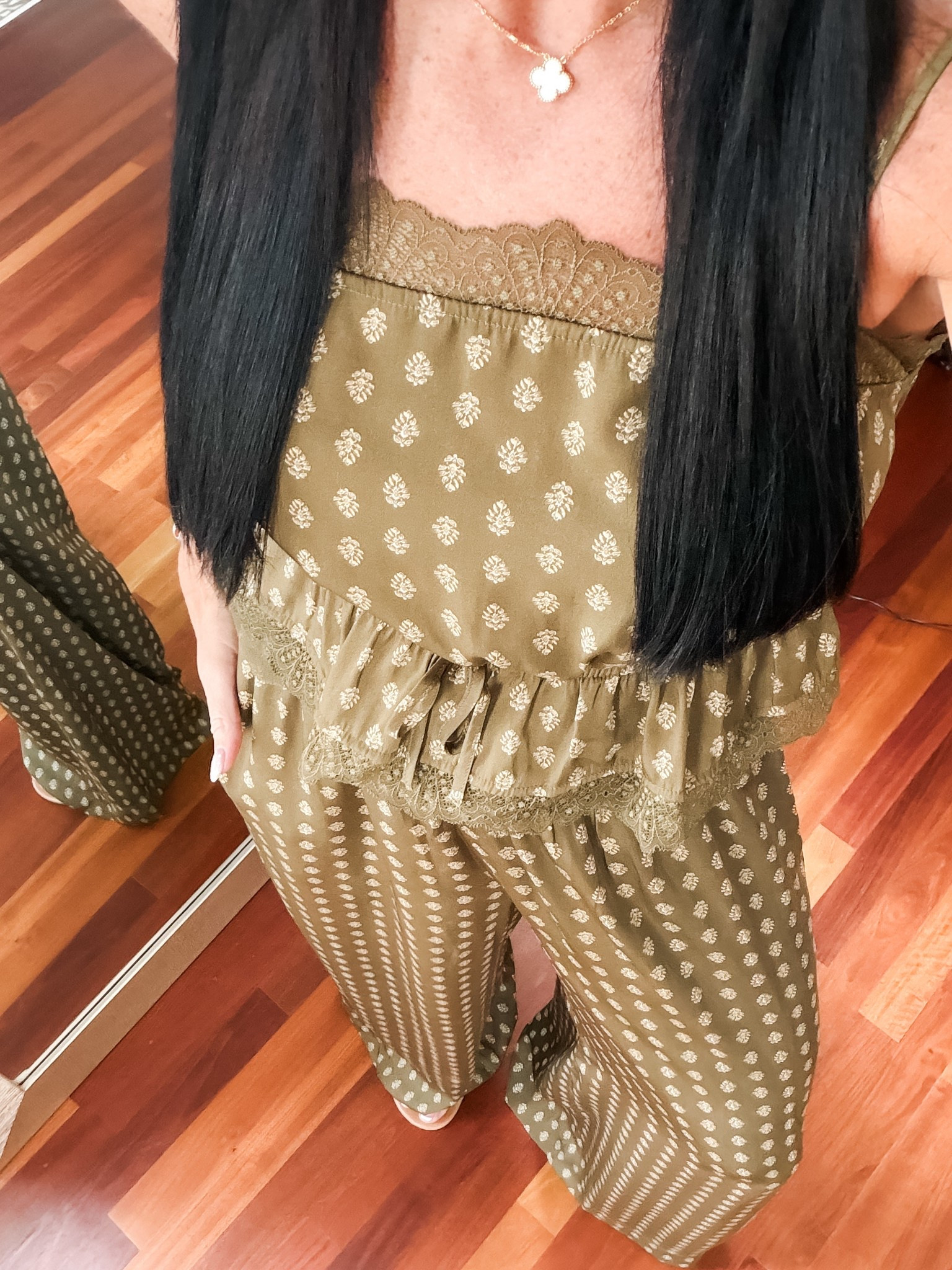 This tactic is incredible 
Size small
Matching set
Pajamas 
@Target 

#LTKSeasonal #LTKootd #LTKSpringSale