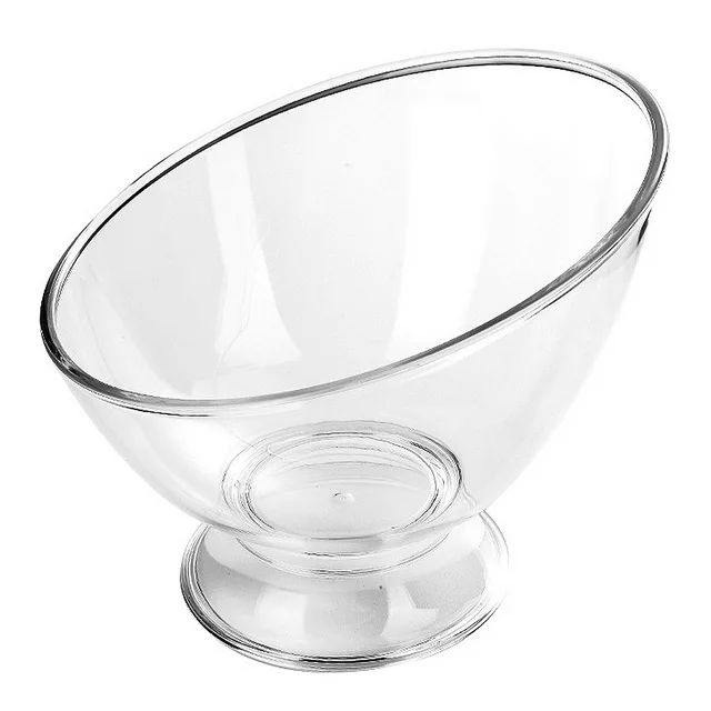 Bowl Glass Bowls Dessert Salad Serving Cups Pudding Footed Fruit Ice Cream Clear Large Trifle Min... | Walmart (US)