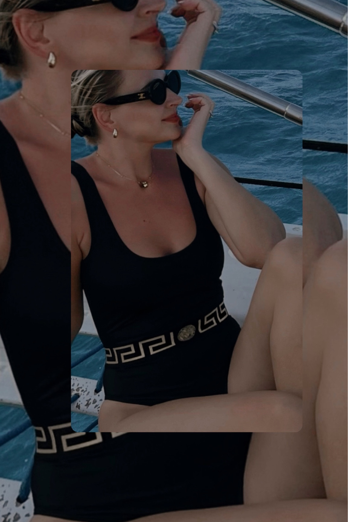 Versace Signature Swimwear |
Greek Key Belt One-Piece Swimsuit |
Vacation must-have | #versace #saksfifthavenue

#LTKtravel #LTKstyletip #LTKswim