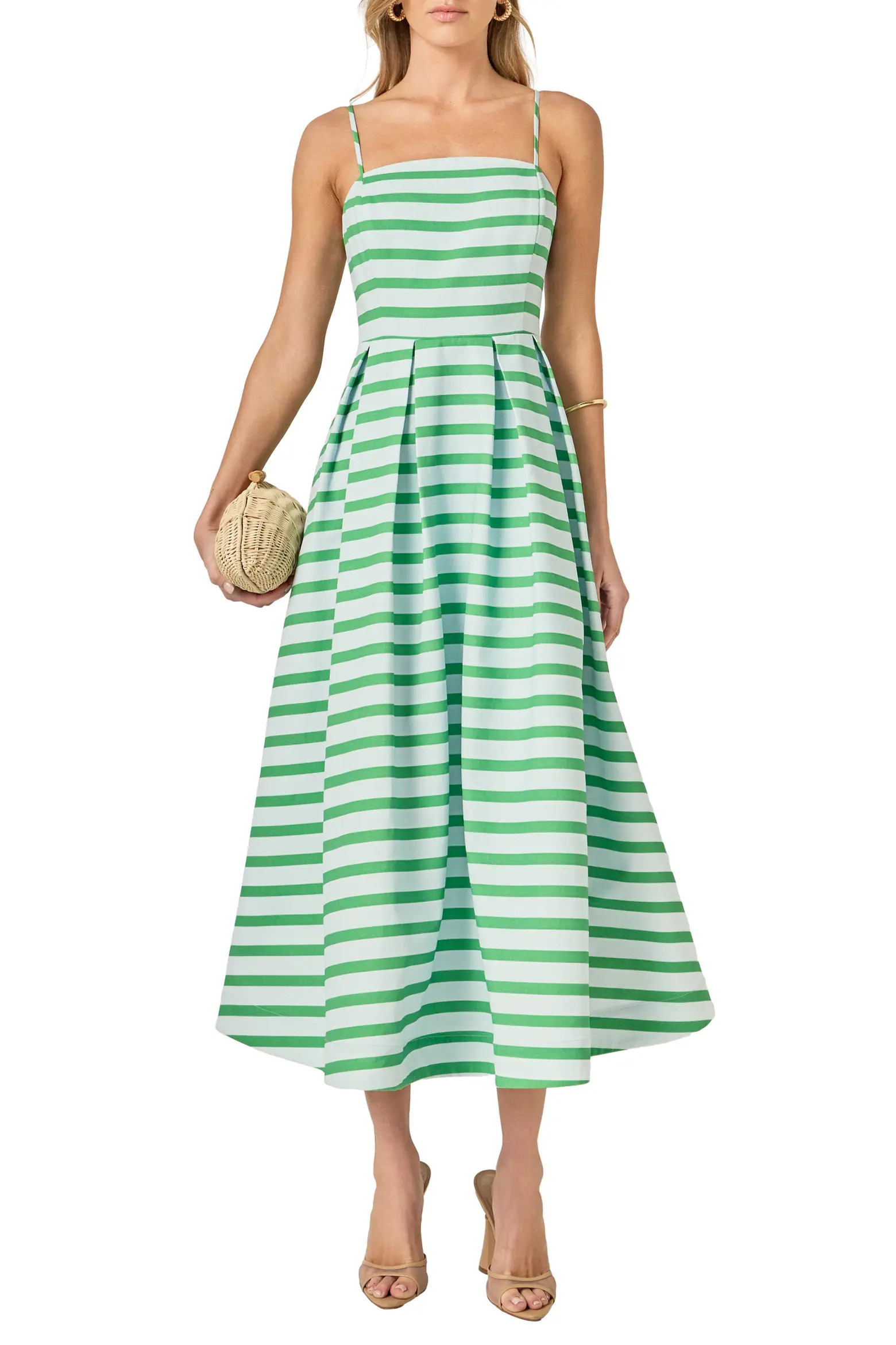 Stripe Sleeveless Maxi Dress (Women) | Nordstrom | Nordstrom