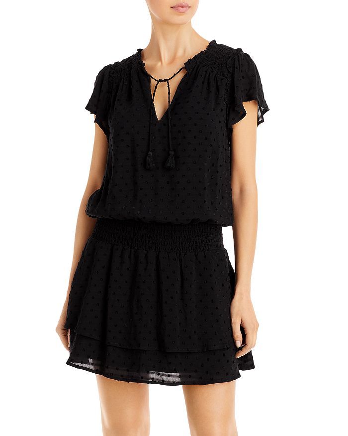 Cristina Clip Dot Smocked Dress | Bloomingdale's (US)