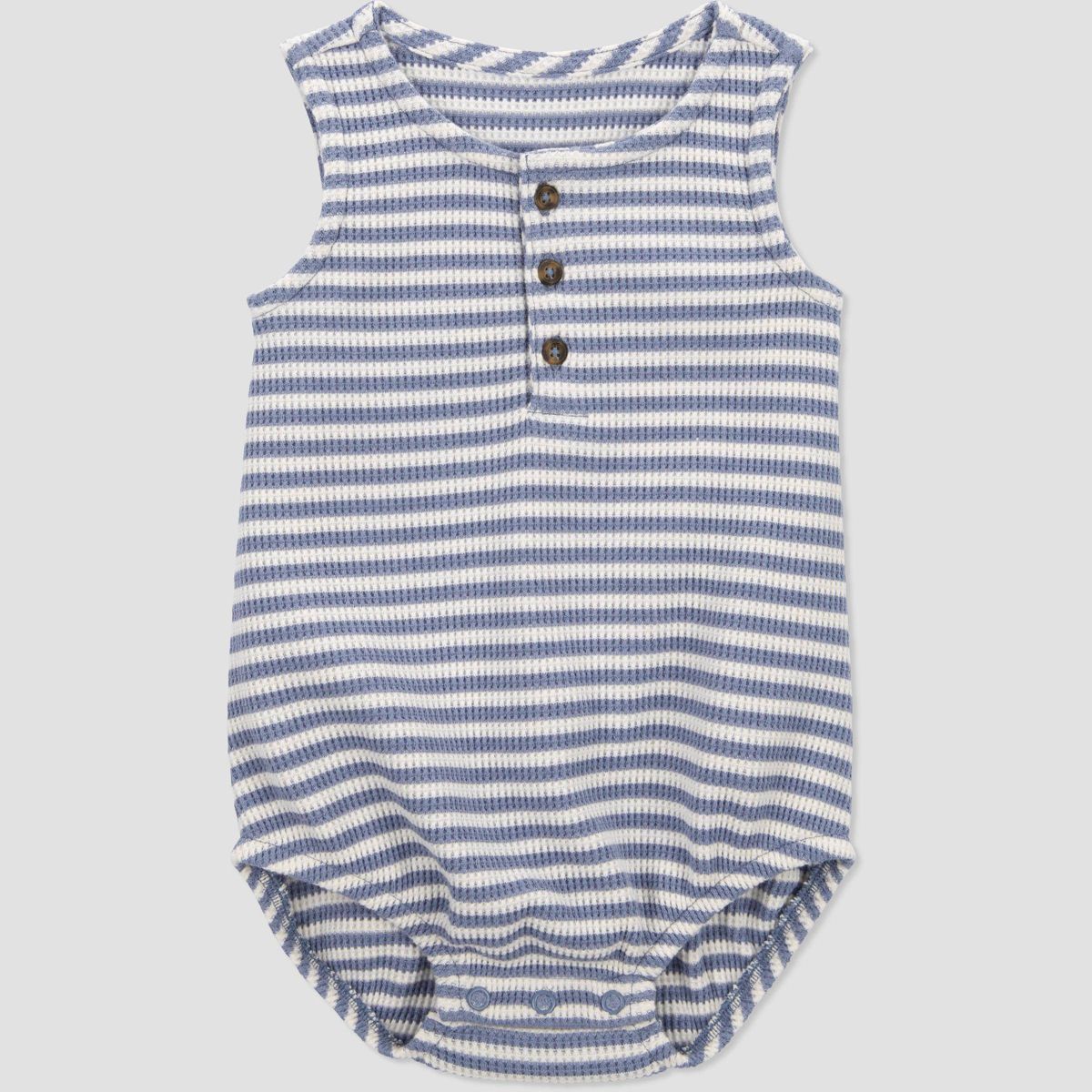 Carter's Just One You® Baby Boys' Striped Bubble Romper - Blue/White 9M | Target