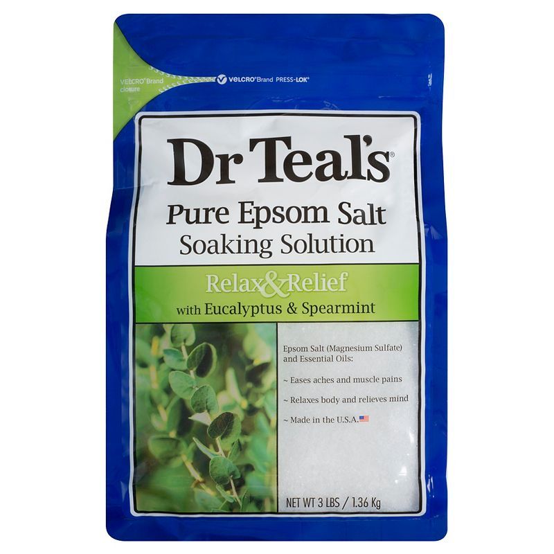 Dr Teal's Relax & Relief Eucalyptus & Spearmint Pure Epsom Bath Salt | Target
