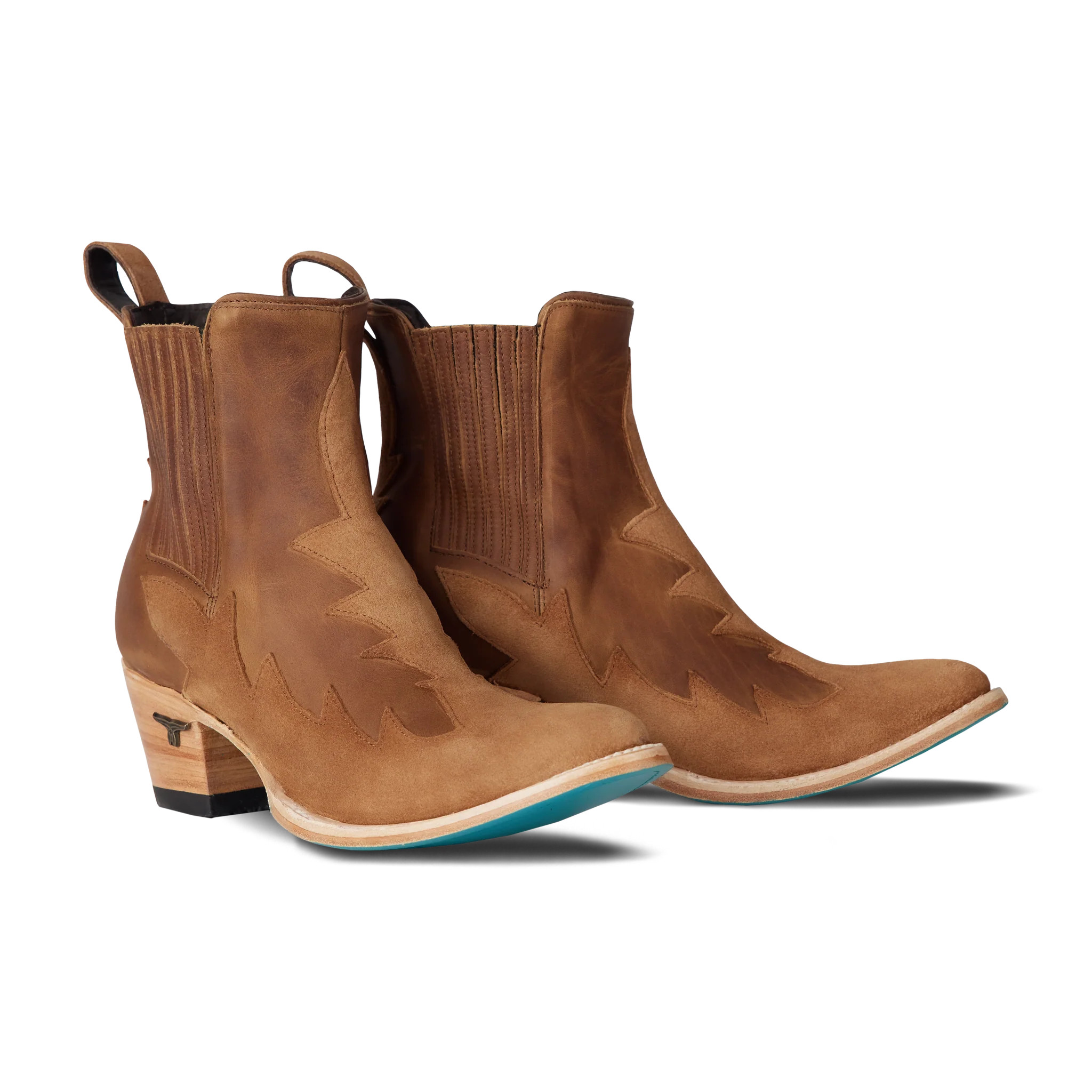 Western Chelsea Bootie - Toffee Suede | Lane Boots