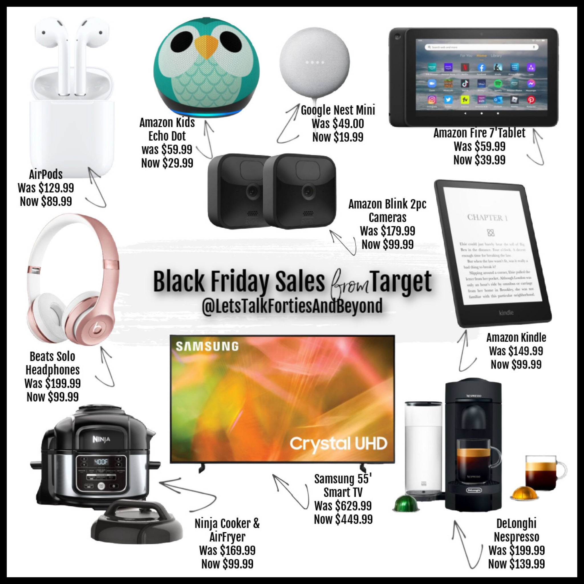 Black Friday Deal Alert! 🎯 
To shop for these amazing deals, click on the link in my Bio 🔝 

#LTKblackfridaydeals #LTKgiftguideforhim #LTKgiftguideforher #LTKgiftguideforkids #LTKtargetfinds

#LTKCyberweek #LTKsalealert #LTKGiftGuide