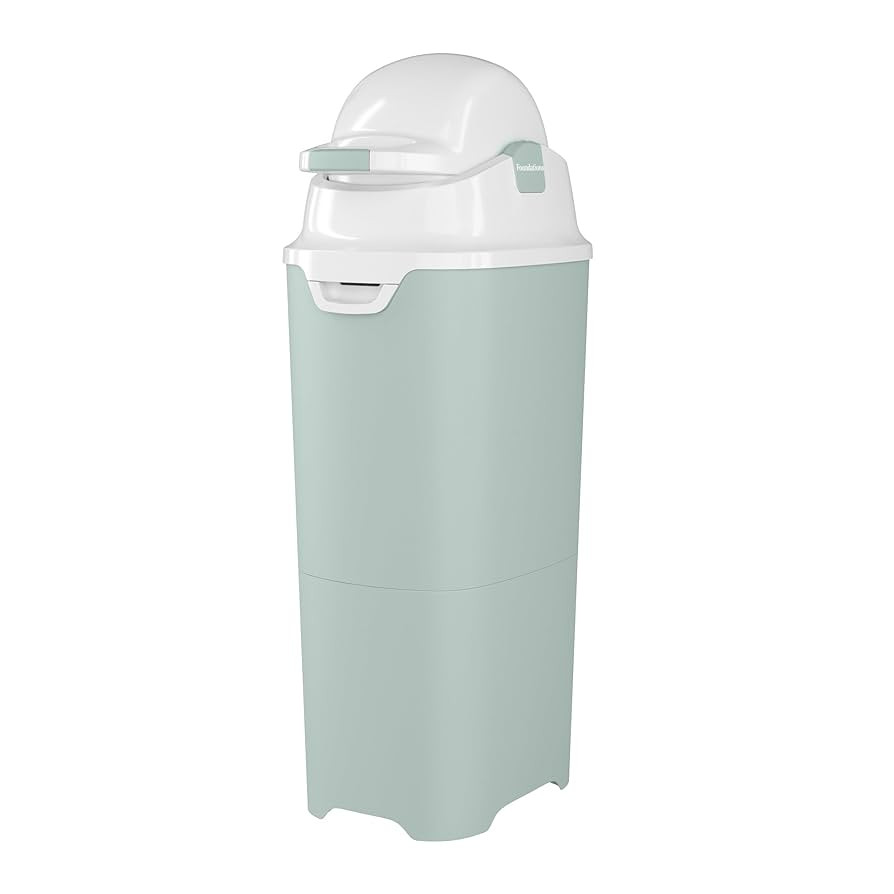 Foundations Tall Diaper Pail with Airtight Lid - Durable & Odorless Diaper Disposal, Large Capaci... | Amazon (US)