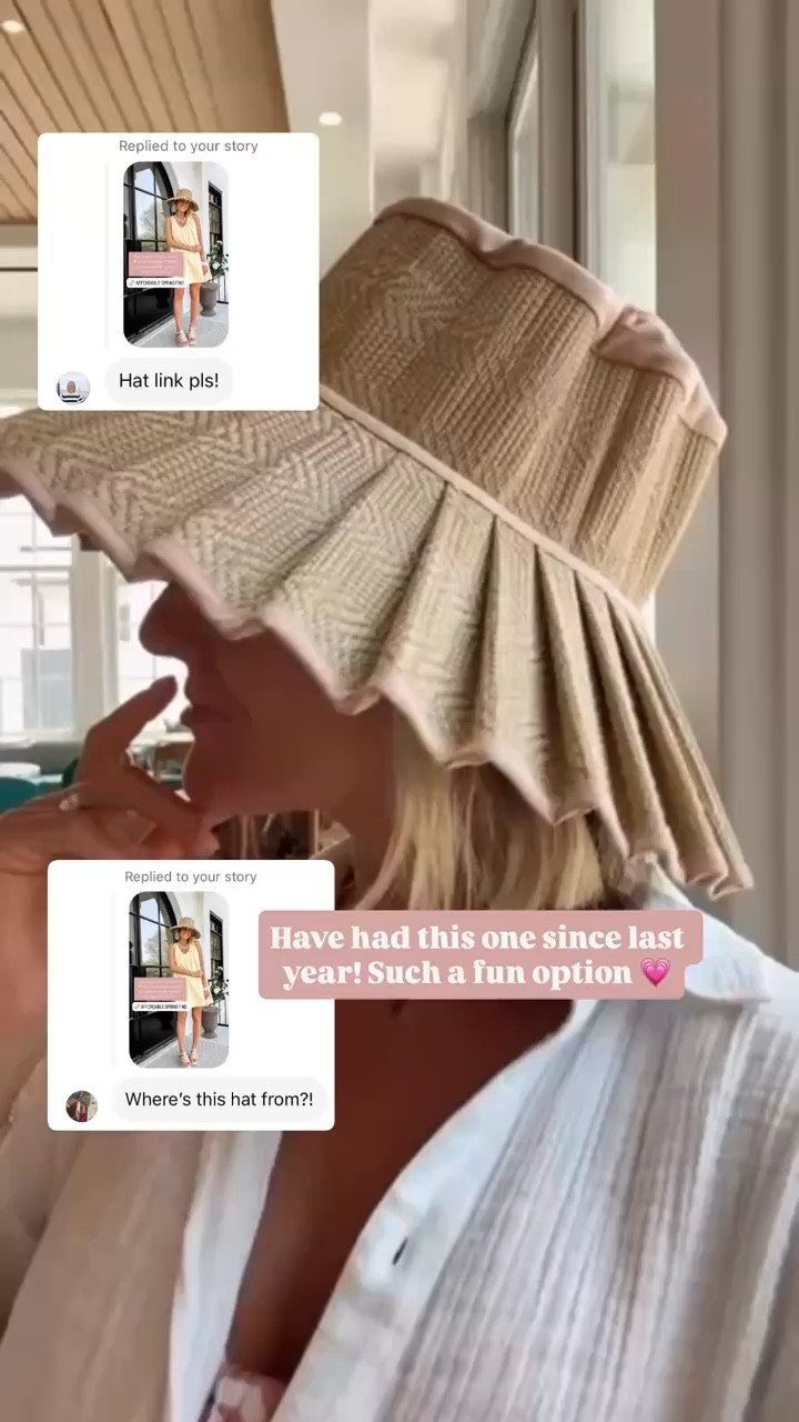 Love this statement hat for vacation!

Loverly Grey, straw hat, vacation finds, resortwear 

#LTKSeasonal #LTKTravel #LTKootd