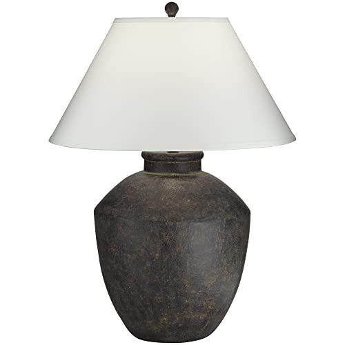 pacificcoastlighting 64V99 Massa Black Terracota 1-Light 150W Table Lamp | Amazon (US)