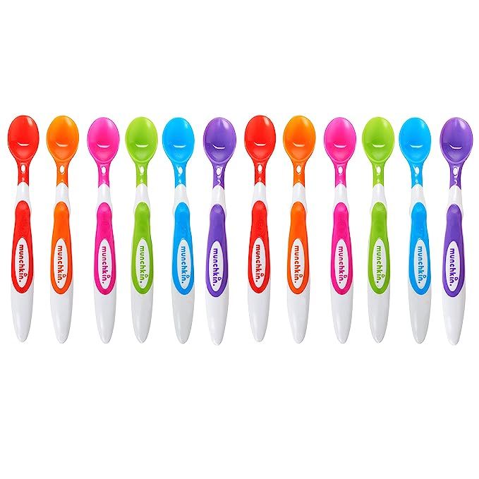 Amazon.com : Munchkin 12 Piece Soft-Tip Infant Spoons : Baby Eating Utensils : Baby | Amazon (US)