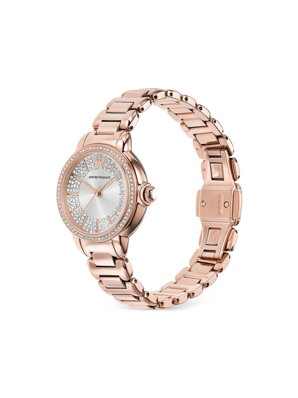 Emporio Armani stainless steel 32mm - Silver | Farfetch Global