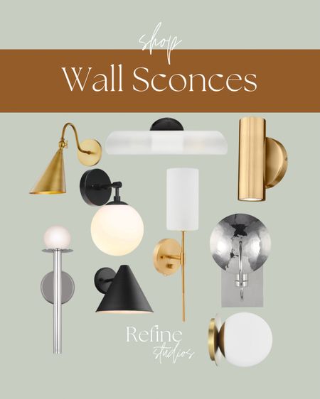 Shop some of our favorite wall sconces at the moment! 