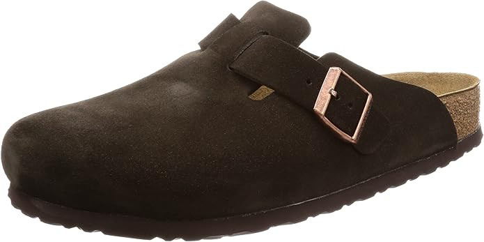 Birkenstock Men's Boston SFB Sandals | Amazon (US)