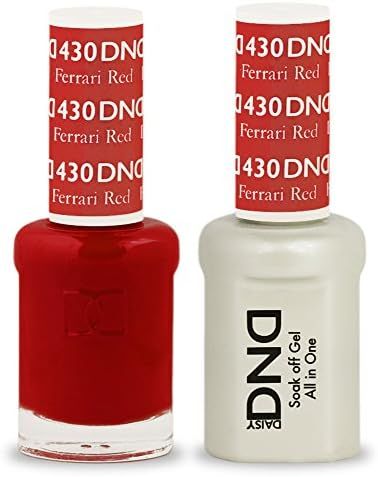 Amazon.com : DND Soak Off Gel 0.5 Ounce (430 Ferrari Red) : Beauty & Personal Care | Amazon (US)