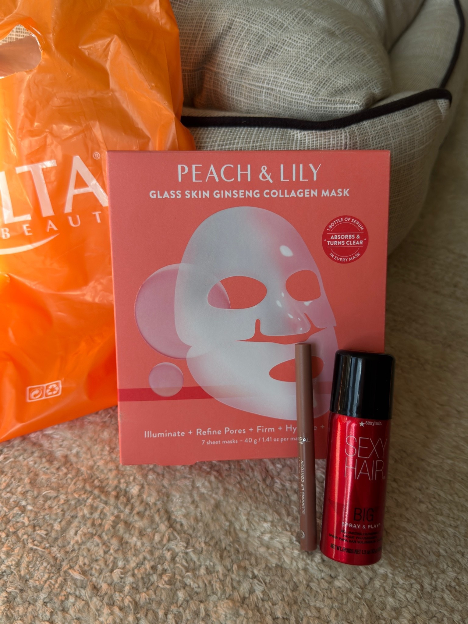 Ulta haul!! 

Fav collagen overnight masks
Blurring lip contour - affordable version of the Rhode lip contours! I got shade nude espresso 
Fav volumizing hairspray - got another mini for our trip next week!

#LTKBeauty