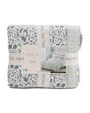 Cotton Neutral Floral Quilt Set | Marshalls