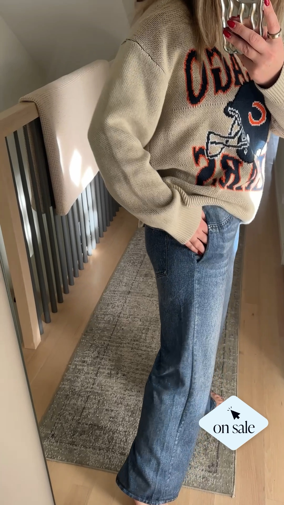 These Amazon sweatpant jeans are a pretty good look for less of the Rag & Bone Miramar jeans! I own the Miramar pants, too, and *love* them, but if you’re looking for a more budget friendly find, these are a nice option. True to size, wearing the Medium. 

#LTKSaleAlert #LTKootd