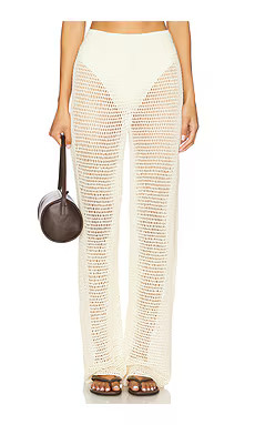 PQ Eliza Pant in Ivory from Revolve.com | Revolve Clothing (Global)