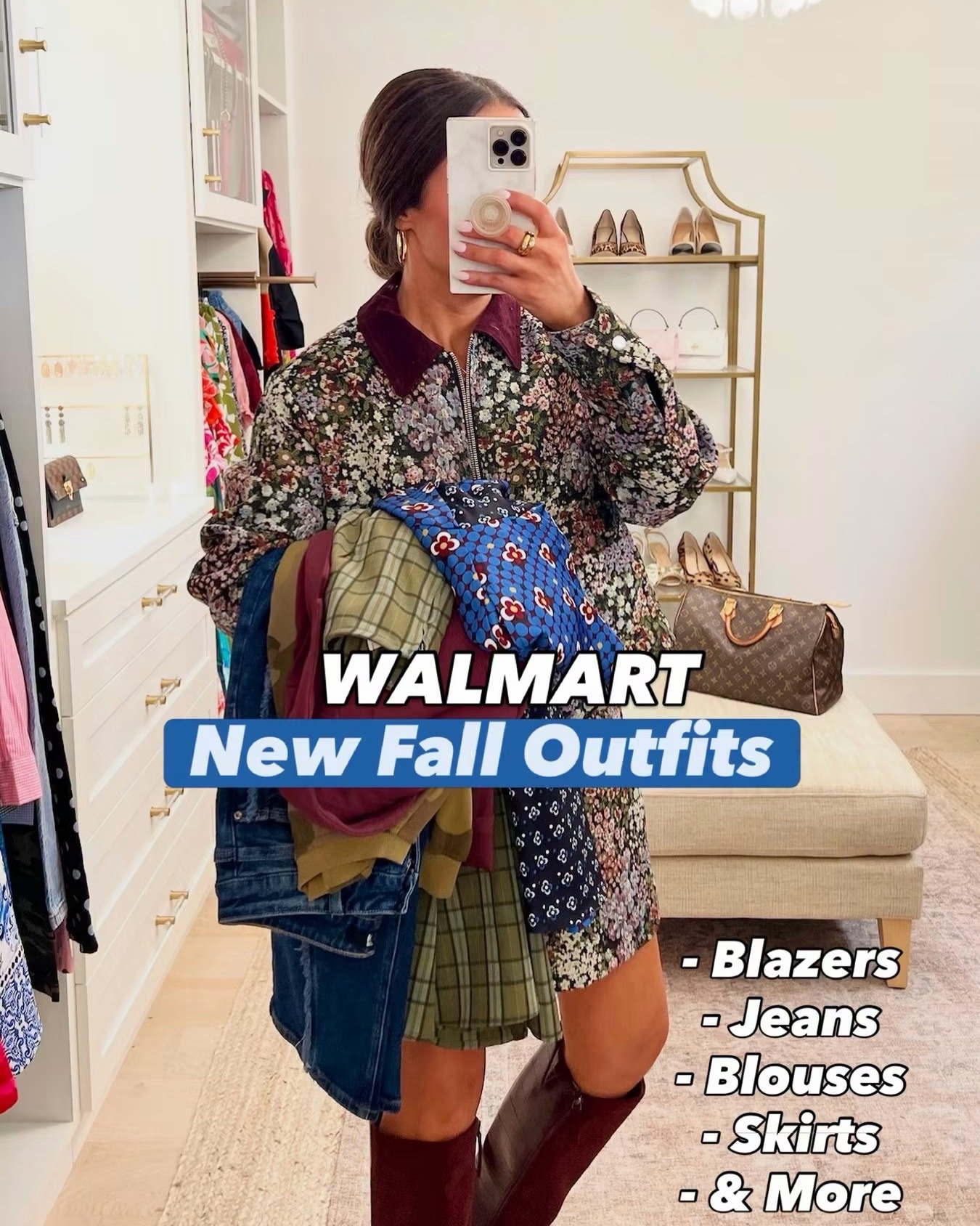 Y’all it’s time for a new fall finds roundup from @walmart! 🍂 Comment OUTFIT LINKS to shop it all! So many new styles to pick from that you can wear now and later! 🛍️ We can’t wait to hear which ones y’all like best! 😍

#walmart #walmartfashion #walmartstyle