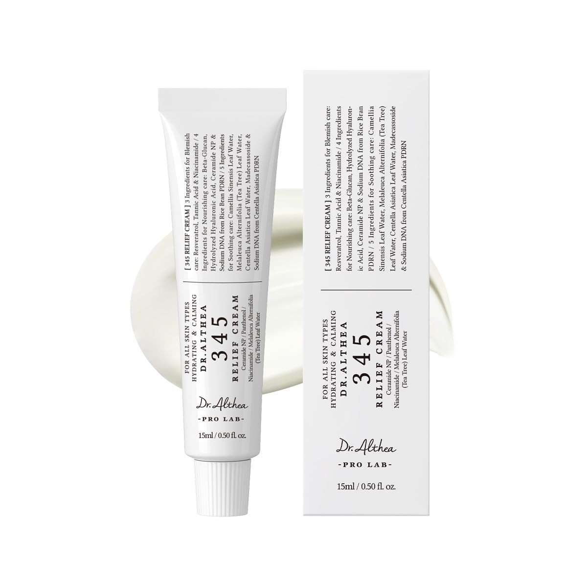 Dr.Althea 345 Relief Cream, 0.50 Fl Oz (Ver.2 - Pack of 1) | Amazon (US)