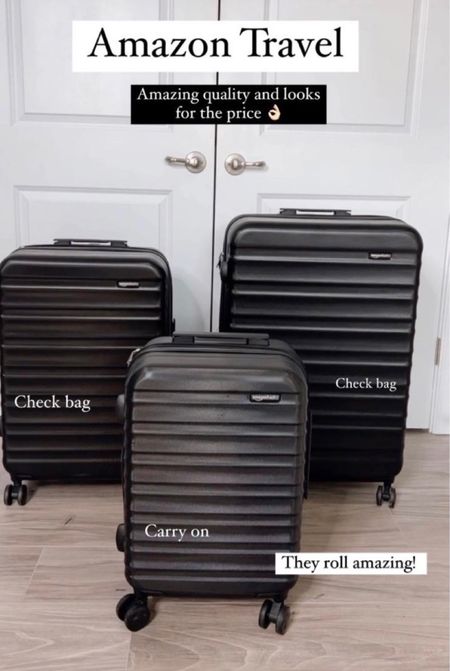 Amazon Travel Luggage #LTKunder100

#LTKfindsunder100 #LTKtravel #LTKitbag