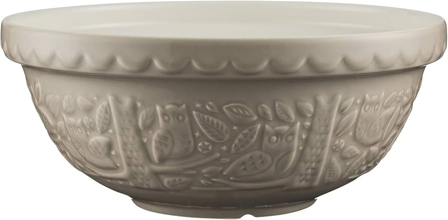 Mason Cash | S18 Owl Embossed Mixing Bowl - 2.85 Quart | Amazon (US)
