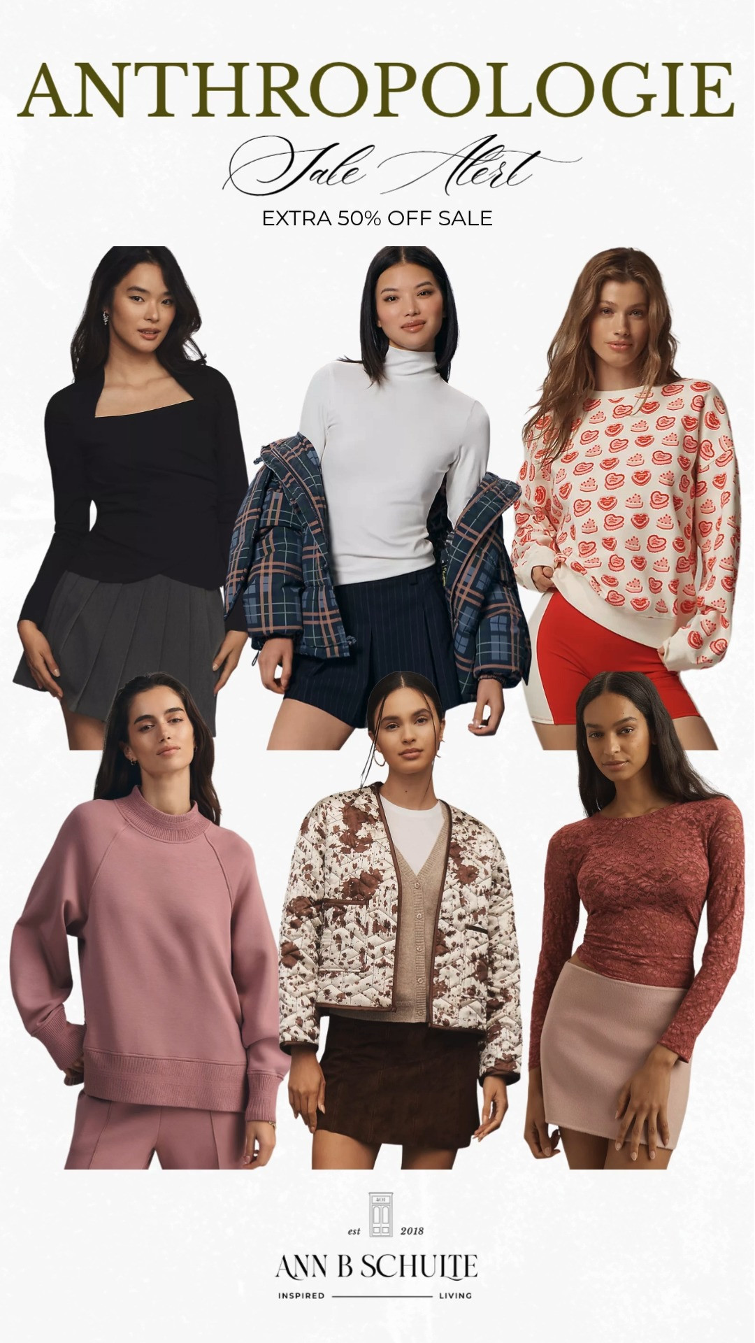 Anthropologie tops are extra 50% off sale, turning breezy blouses into spring's happiest layering secret. Style boost, wallet cheers. 🌸👚✨
#Anthropologie #AnthropologieSale #Extra50Off #SaleTops #SpringTops #BohoStyle #LTKSale #OOTDInspo #TopSale #WardrobeDeals 

 #LTKootd #LTKSaleAlert