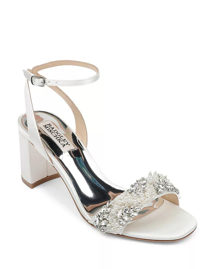 Women's Clara Embellished Block Heel Sandals | Bloomingdale's (US)
