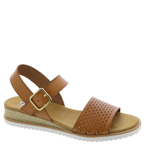 Desert Kiss - Sunny Flair. Vegan Perforated quarter strap sandal. | Amazon (US)
