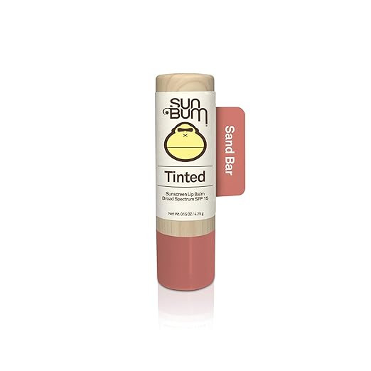 Sun Bum Tinted Lip Balm Sand Bar | SPF 15 | UVA / UVB Broad Spectrum Protection | Sensitive Skin ... | Amazon (US)
