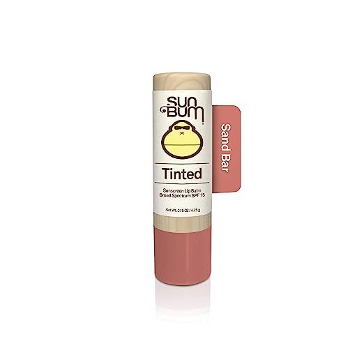 Sun Bum Tinted Lip Balm Sand Bar | SPF 15 | UVA / UVB Broad Spectrum Protection | Sensitive Skin ... | Amazon (US)