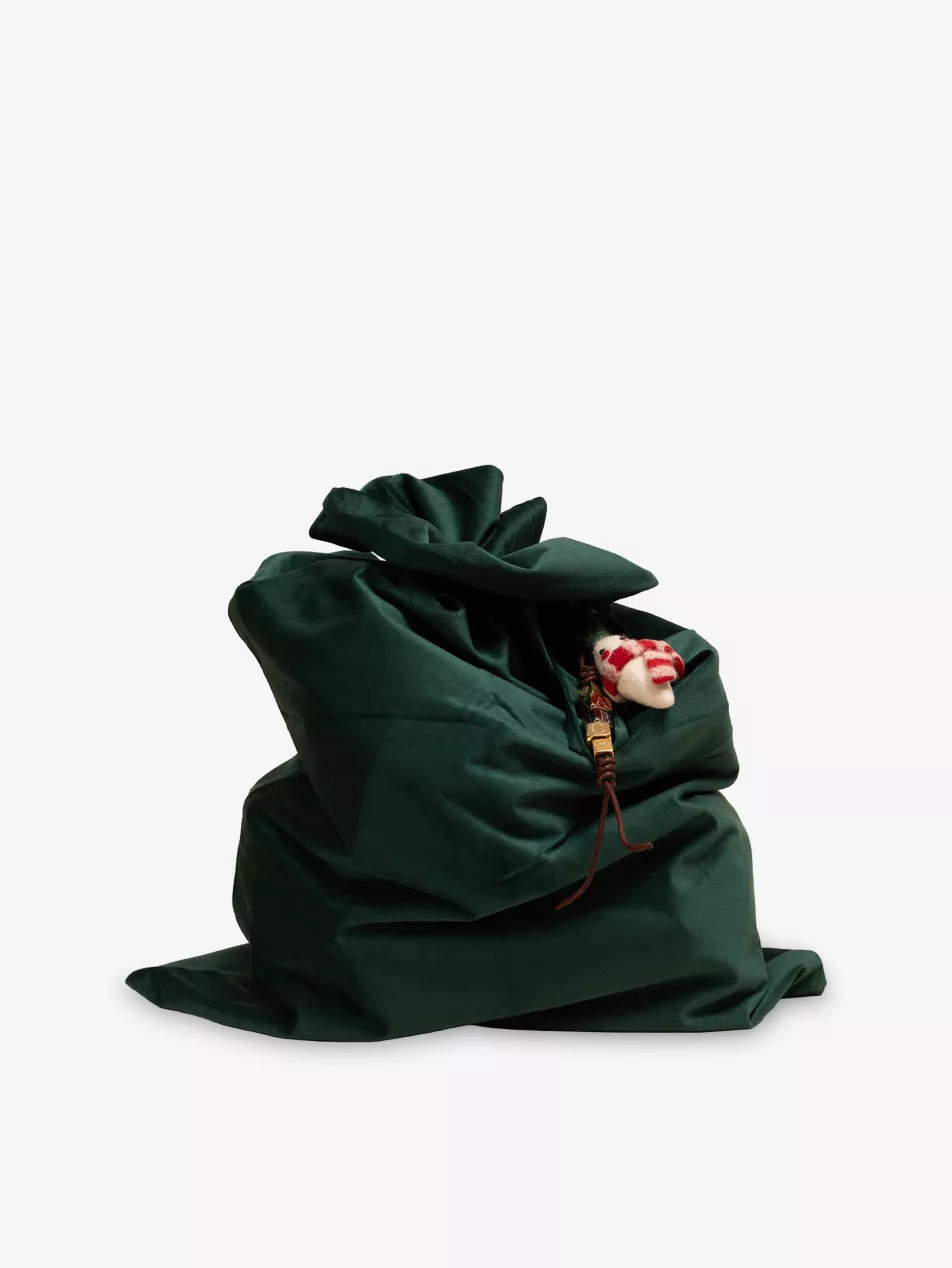 Large Velvet Santa Sack | Selfridges