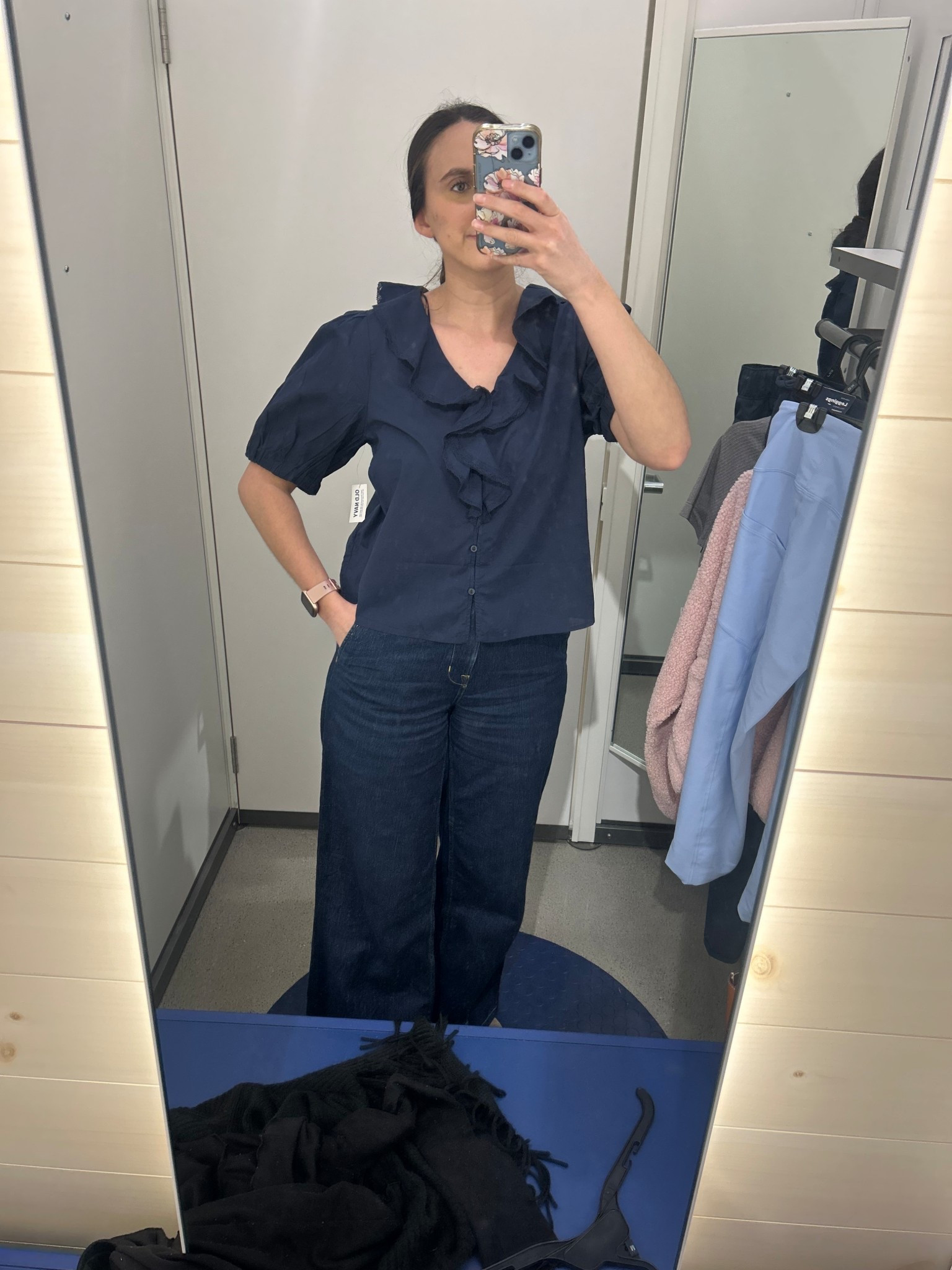 Cute old navy find! Classy top you can wear year-round. Wearing a Medium

#LTKootd #LTKWorkwear #LTKFindsUnder50