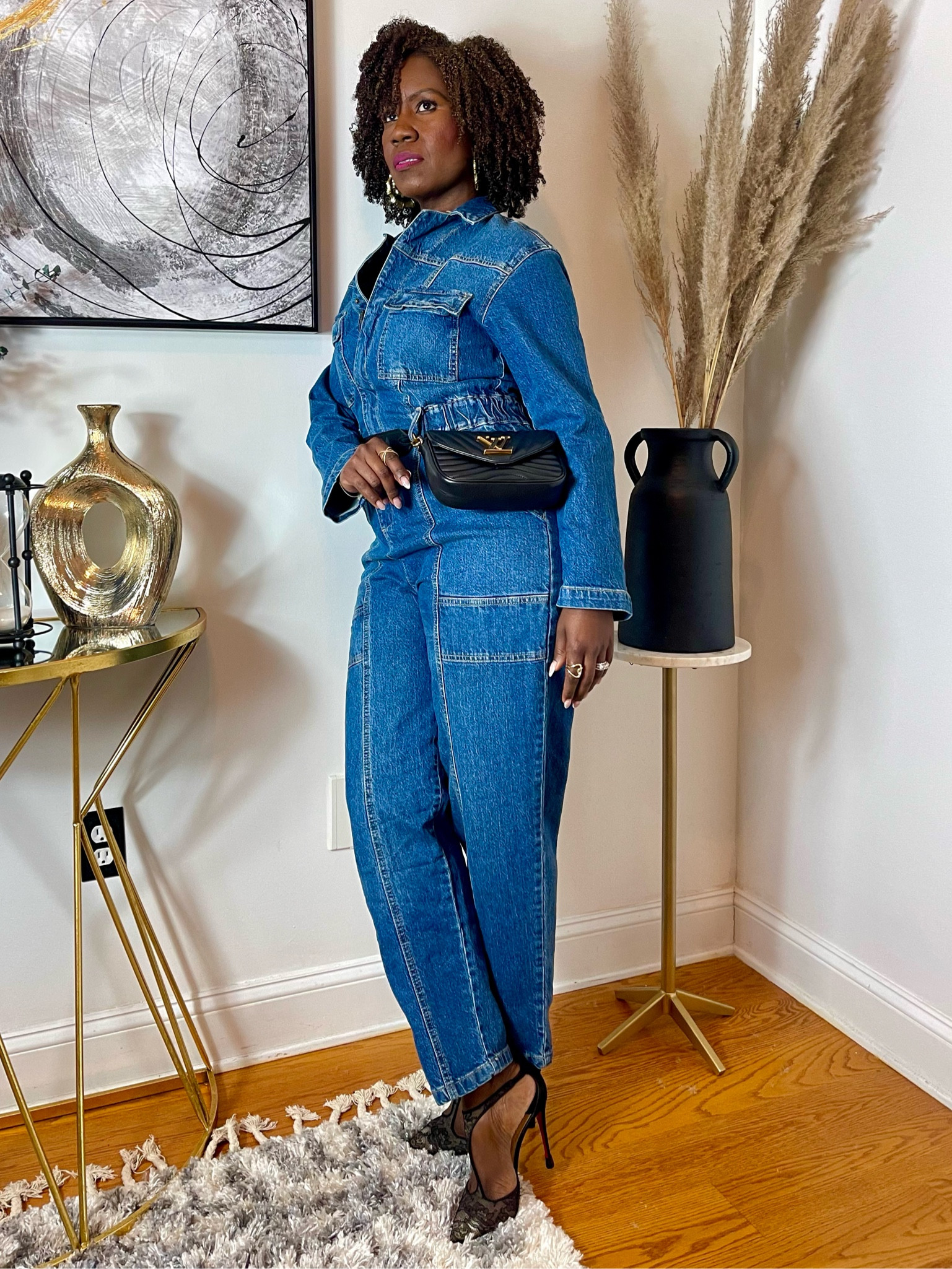 I still can’t believe I’m wearing a size 2!  The stretch is amazing and the quality of the material is so luxe! 

This jumper can be dressed up or down!  Versatility for under $50

#LTKfindsunder100 #LTKGiftGuide