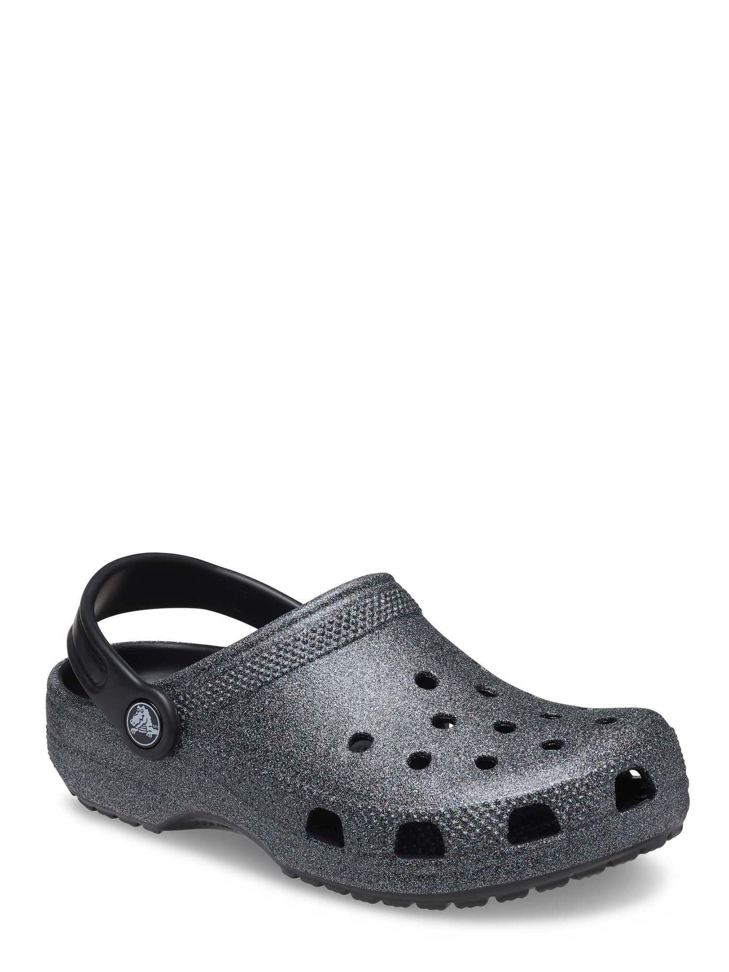 Crocs Toddler & Kids Classic Glitter Clog Sandal, Sizes 4-6 | Walmart (US)